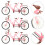 3Pcs Acessórios Para Bonecas Infantil Bicicletas De Dois 4