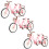 3Pcs Acessórios Para Bonecas Infantil Bicicletas De Dois 5