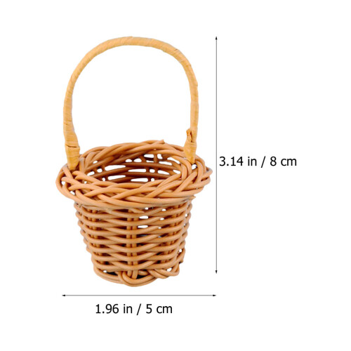 4 Unidades Cesta De Mini Bolsa Decorativa 1