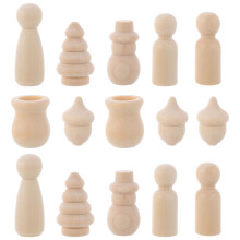 120 Holz Marionetten Doodle Diy Mal Spielzeug Für Kinder