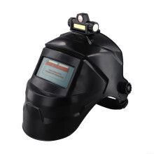 Auto Darkening Welding Mask With Adjustable Knobs For Metal Fabrication And Industrial Applications