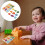 Conjunto Tabuleiro -Cabeça Infantil Desenho 5