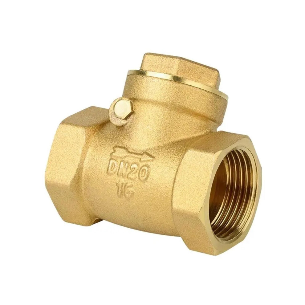 1/2' Bsp Female Thread Brass Swing Check Valve One Way Non Valve For Water 1/2Inch Bsp, Female Thread 9105992603664