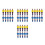 40 Foosballmannetjes Set Voor Mini Foosbaltafel Accessoires 7