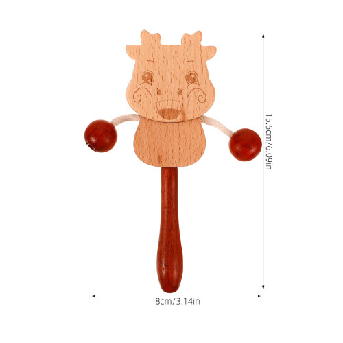 Brinquedo Chocalho De Sino Agitado Infantil 2
