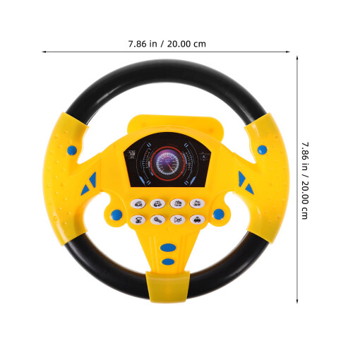 Volante De Brinquedo Para Simulação De Dirigir Crianças 2