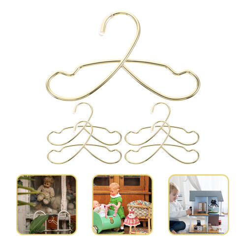 5 Peças Cabides De Para Roupas E Decoração 1