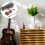 2 Sets Holz Kleines Geigenmodell Studio Fotoprop 10