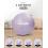 KAYMAN 85cm Exercise Ball Lavender Mist Anti-Burst System 2