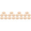 20 Holz Unbemalt Accessoire 6