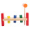 Conjunto Brinquedo Coloridos Percussão 1