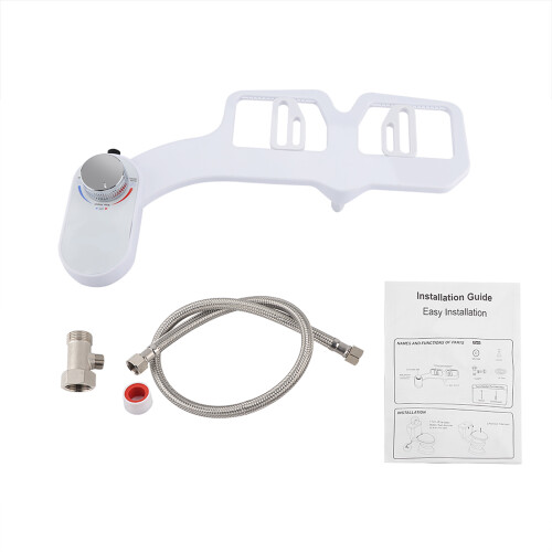 Μη ηλεκτρικό μπιντέ Comfort Twist Control, διπλά ανασυρόμενα ακροφύσια για προσαρμοσμένο
