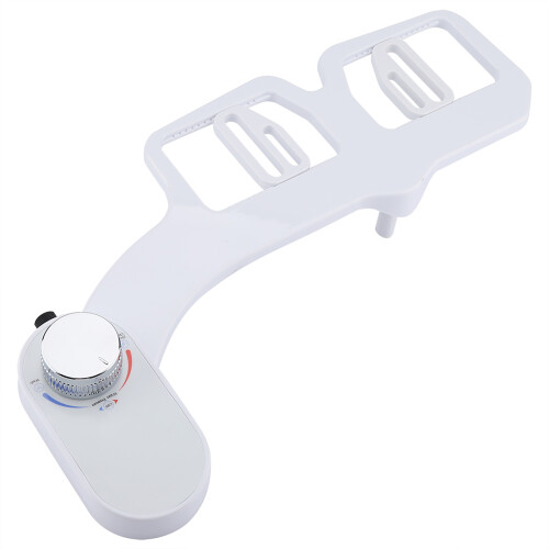 Μη ηλεκτρικό μπιντέ Comfort Twist Control, διπλά ανασυρόμενα ακροφύσια για προσαρμοσμένο 2