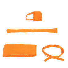 1 Set 17 Cm Plüschpuppe Mönchskleidung Für Spielzeugpuppen