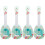 4Stk Kinder Ukulele Anfänger Musikinstrument 6