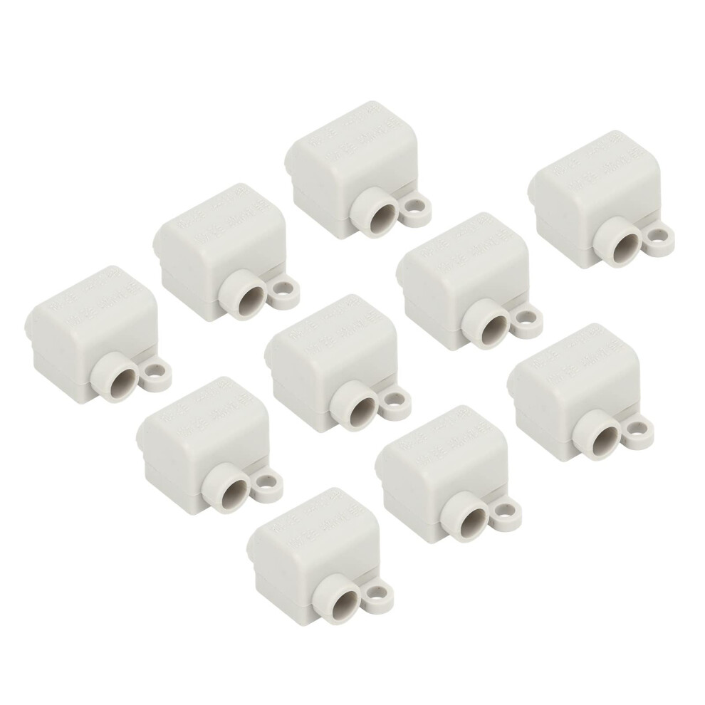 Wire Connectors Kit, 60A 400V, 10Pcs Screw Terminal Connectors, Quick Connect Terminals For Wiring 9339159543474
