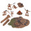 1 Set Mini Primitive Männer Modelle Menschen 8