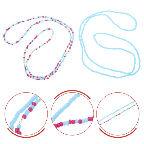 Waist Chains Handgefertigte Perlen Bauchschmuck Für 2