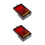 2 Sets Desktop Dulzimer Modell, Realistisches Instrumentenmodell 9