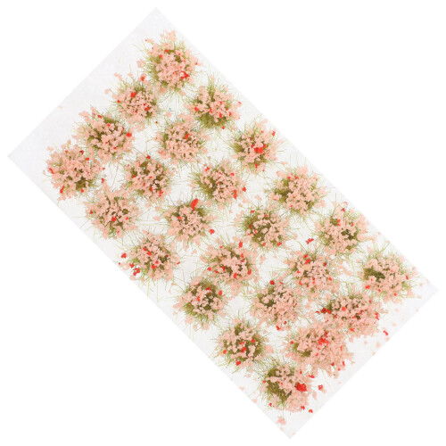 Pink Kunststoff Gras Cluster Sandtisch 1