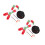 2 Sets Sneeuwman Verkleedattributen Kerst Diy Decoratie 9