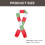 2 Sets Sneeuwman Verkleedattributen Kerst Diy Decoratie 11