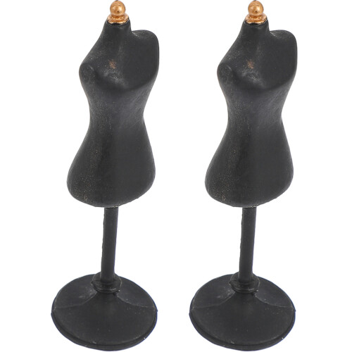 2Stk Mini Mannequin Kleider Display Halterung