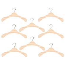 8Stk Mini Puppenkleidungs-Kleiderbügel Für Bekleidung Outfit Zubehör