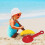 8 Unidades Pás De Para Praia Crianças 7