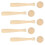 1 Set Holz Baseball Und Bastelmaterial Für DIY 1