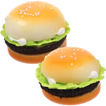 2 Stuks Hamburgermodellen, Valse Decoratie, Bakaccessoires
