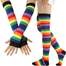 2Stk Overknee Beinstulpen Für Frauen