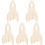 25 Stuks Ongeverfde Speelgoed Diy Montage 4