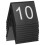 10 Nummer Markeringen Acryl Plaats Delict Bewijs 10