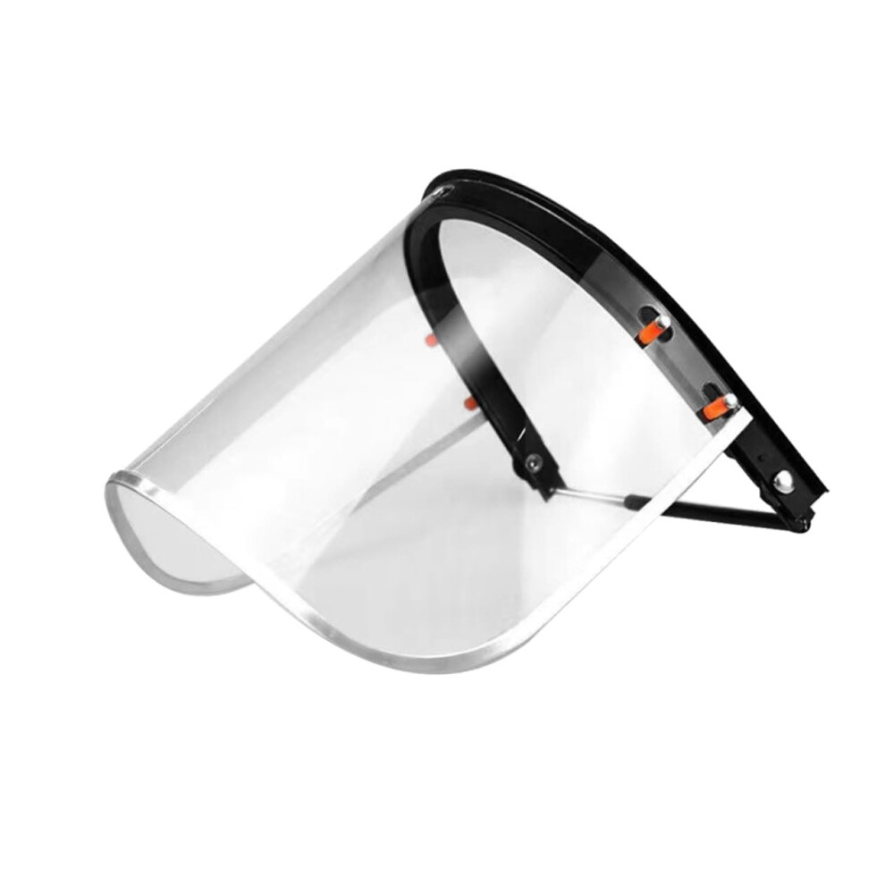 Transparent Antisplash Visor For Hard Hat Lightweight Facial Guard Clarity Shield For Welding Grinding 9067246137052