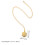 Necklace Watch Vintage Gouden Schildpad 11