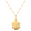 Necklace Watch Vintage Gouden Schildpad 2