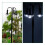 2Pcs Luminárias Faróis Ferroviários 3-Cabeças 10