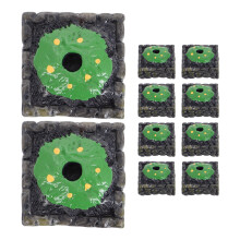 40St Mini Landschap Decor Boombasis Plastic Multikleur DIY