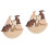 2 Sets Thema Stapelspel Balansspeelgoed Kinderen 6