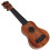Black Double Arc Gesimuleerde Ukulele Gitaar Voor Kinderen 6