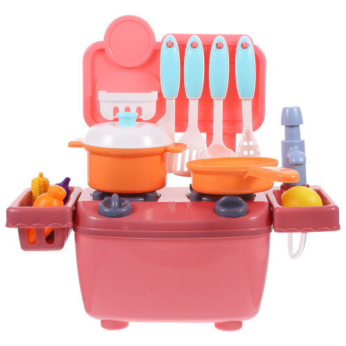 1 Conjunto 24 Peças Cozinha Com Panelas Legumes 2
