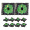 40St Mini Landschap Decor Boombasis Plastic Multikleur DIY 3