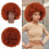 Afro Pruik: Krullend Haar Voor Zwarte Vrouwen - Hittebestendig 11