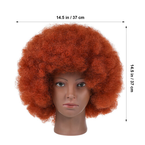 Afro Pruik: Krullend Haar Voor Zwarte Vrouwen - Hittebestendig 2