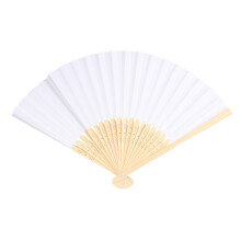 10 Witte Vouwende Handventilator Kinderfeestcadeau Diy