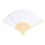10 Witte Vouwende Handventilator Kinderfeestcadeau Diy 1