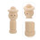10 Stuks Onafgewerkte Peg Pop Figuren Diy Schilderen 3