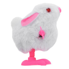 Wind Up Bunny Brinquedo Coelho Pelúcia Saltitante Páscoa
