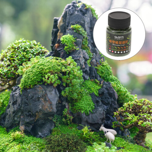 Garrafa Com Folhas Miniatura Para De Diorama 2